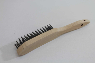 Preview: Industrie-Drahtbürste, Stahldraht gehärtet, 0,35 mm, 5-reihig